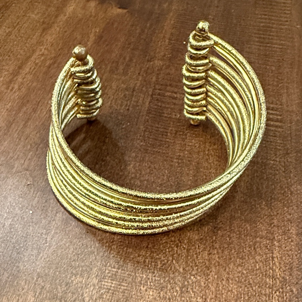 Elegant Gold Cuff Bracelet